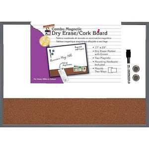 Magnetic Dry Erase Combo Board 17x23